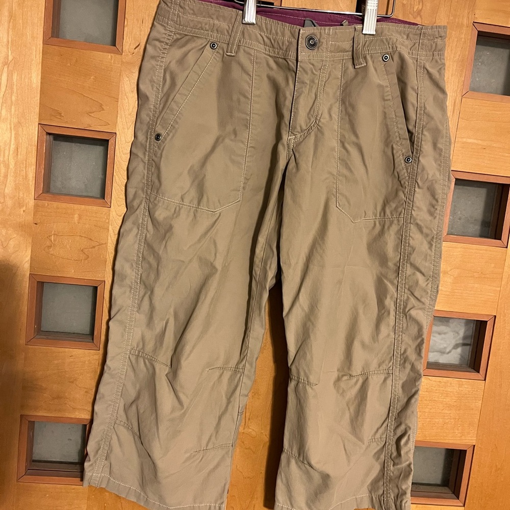 Kuhl Lightweight Cotton Blend Capris, 4 - Picture 3 of 11
